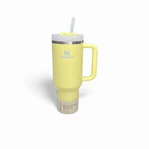 Stanley Cup Quencher H2.0 Pomelo Tumbler 40oz Straw Handle Insulated New